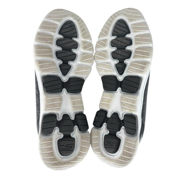 Skechers GOwalk 5 Slip On Sneakers Heathered Gray Womens Size 10 Comfort - Picture 6 of 9